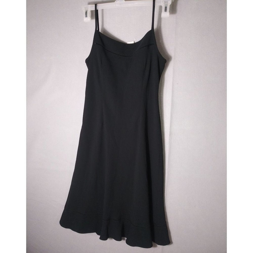 Ann Taylor Loft Petites Black Night Out Dress Size 10P  NWT - Picture 2 of 5